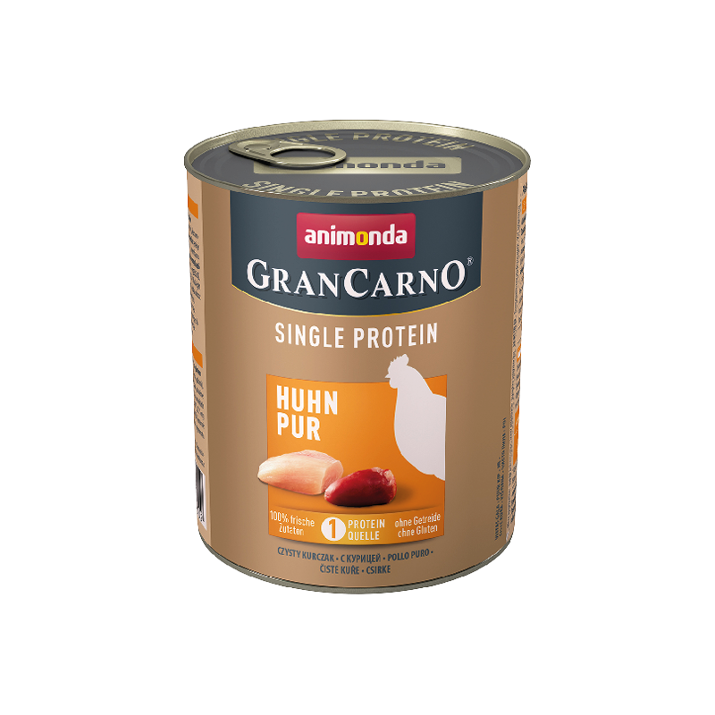 ANIMONDA GranCarno Single Protein Czysty Kurczak 800g