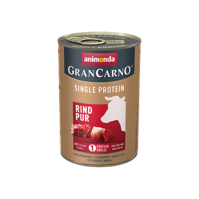 ANIMONDA PIES GranCarno Single Protein Czysta Wołowina 400g