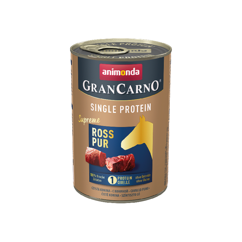 ANIMONDA GranCarno Single Protein Supreme Czysta Konina 400g