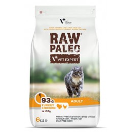 RAW PALEO Adult Cat Turkey...
