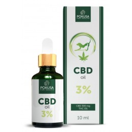 POKUSA CBD oil 3% 10ml -...
