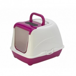 PET NOVA Cat Life Plus Toaleta dla kota 50cm - różowa