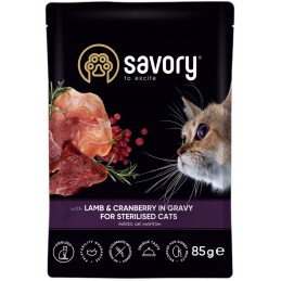 SAVORY Cat Adult Sterilised...