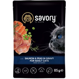 SAVORY Cat Adult Salmon and...