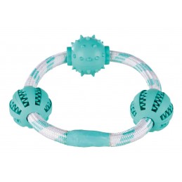 TRIXIE Sznur z 3 piłkami...