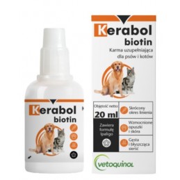 VETOQUINOL Kerabol Biotin -...