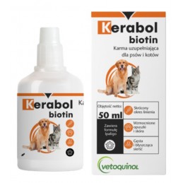 VETOQUINOL Kerabol Biotin -...