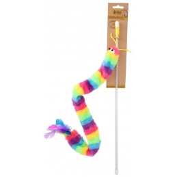 DINGO Wędka dla kota WORM...