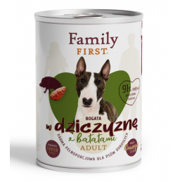 FAMILY FIRST Dog Dziczyzna...