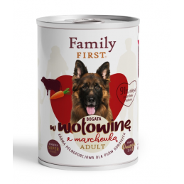 FAMILY FIRST Dog Wołowina z...