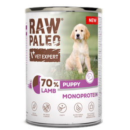 RAW PALEO Lamb Puppy Can 400g