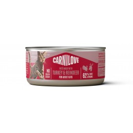 CARNILOVE CAT Adult Turkey...
