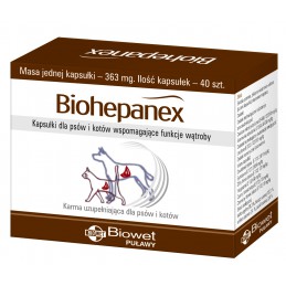BIOWET Biohepanex 40 kaps.