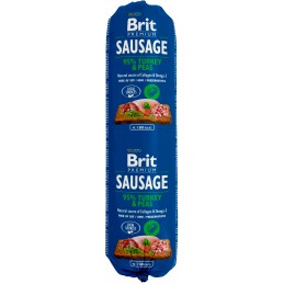 BRIT Sausage Turkey & Pea 800g